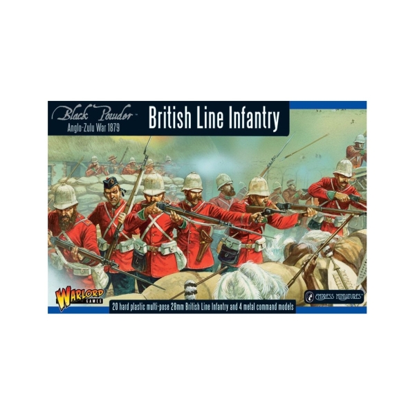 Anglo-Zulu War: British Line Infantry Regiment