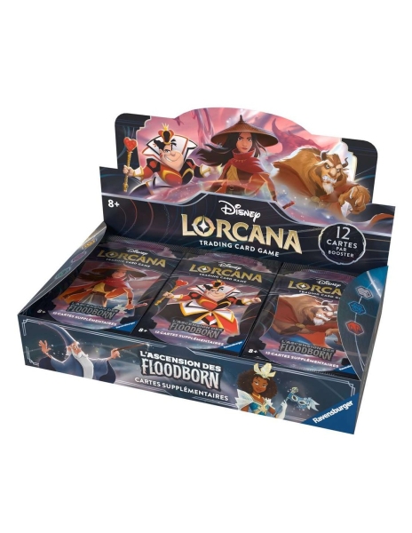 Case Scellée 4 display Disney Lorcana Chapitre 2 L ASCENSION DES FOODBORN