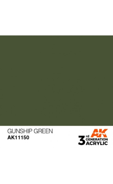 AK11150 - GUNSHIP GREEN – STANDARD