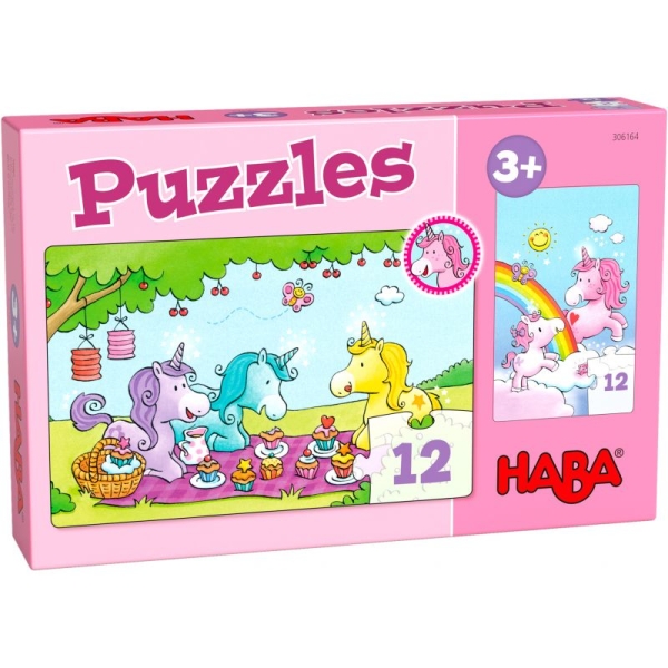 PUZZLES LICORNES DANS LES NUAGES