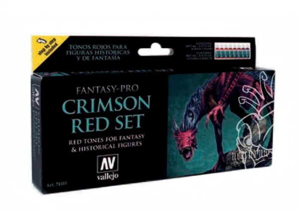 SET ROUGE CRAMOISI 8 X 17ML