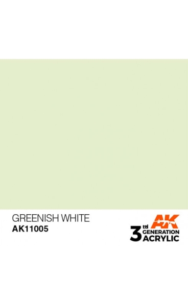 AK11005 - GREENISH WHITE – STANDARD