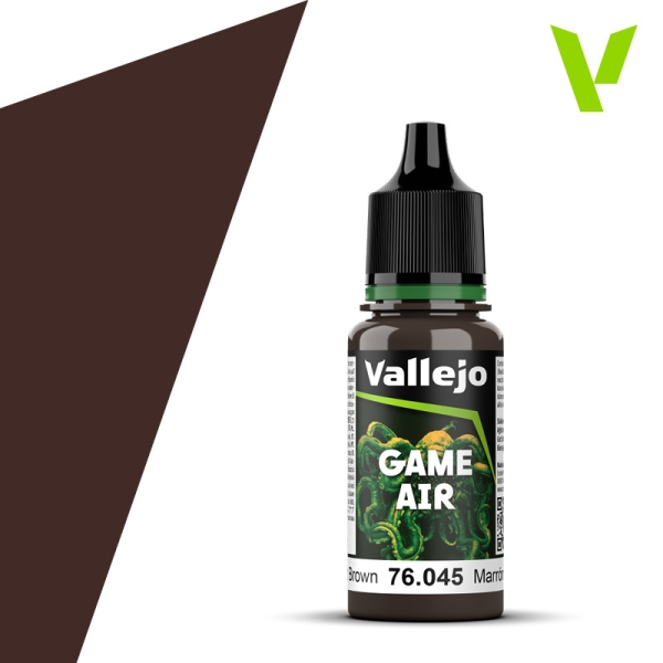 vallejo game air charred  brown