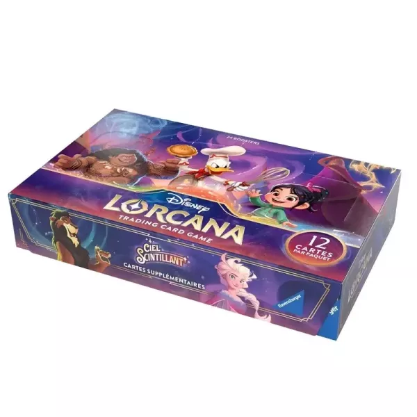 Case Scellée 4 display Disney Lorcana Chapitre 5 CIEL SCINTILLANT