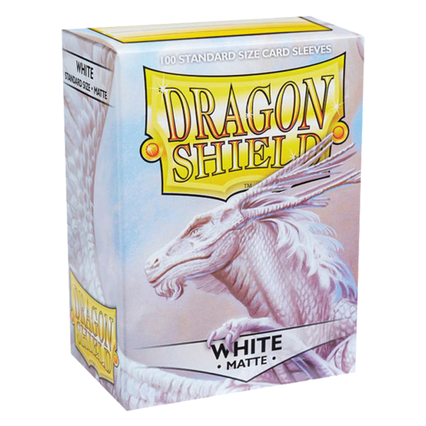 Dragon Shield - 100 sleeves - White Matte