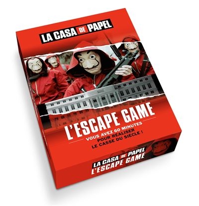 Escape Game La Casa de Papel - Parties 1-2  Le casse du siècle