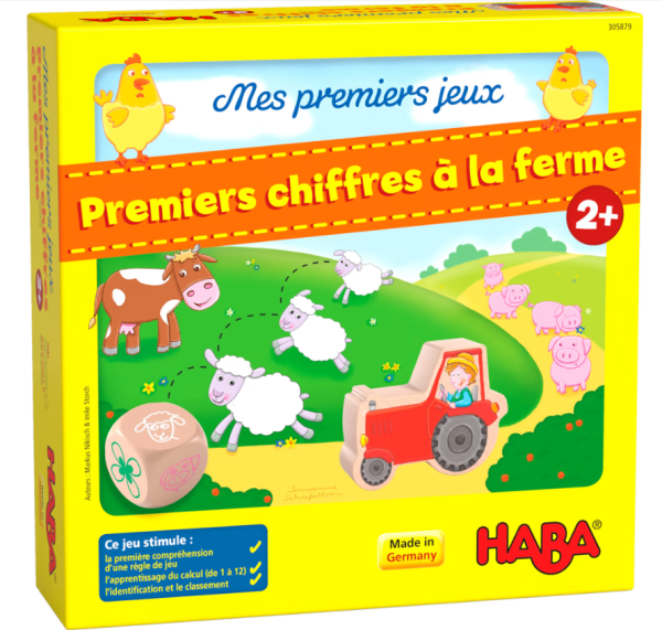 Mes premiers jeux - Premier chiffres à la ferme