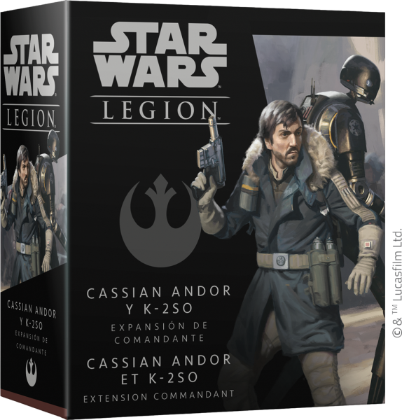Star wars legion - Cassian Andor et K-2SO (extension)
