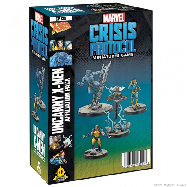 Marvel crisis protocol - Uncanny X-Men Affiliation pack