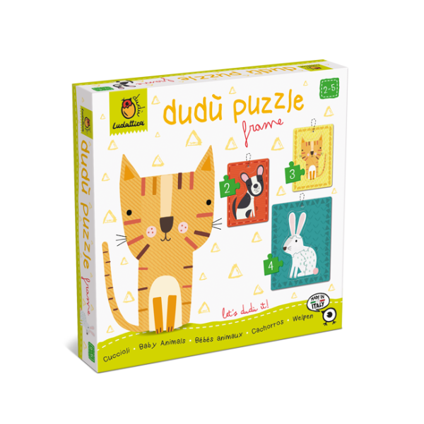 DUDU PUZZLE FRAME BEBES ANIMAUX