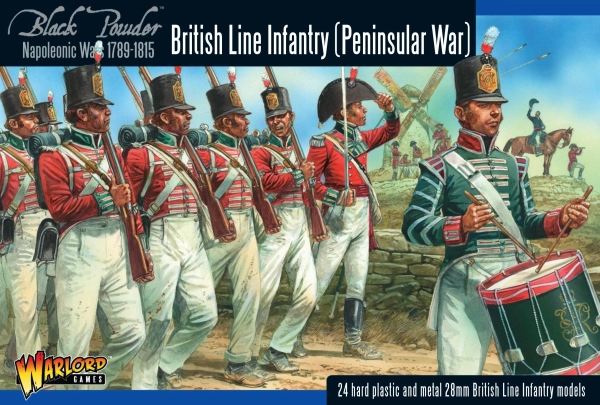 Peninsular war british line infantry