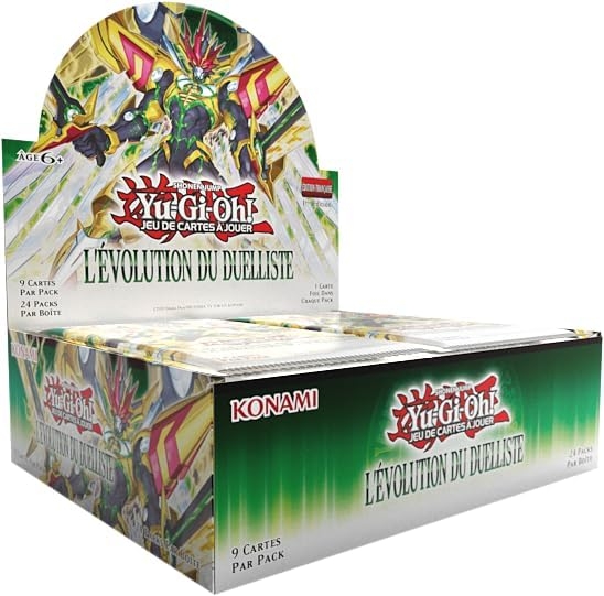 Yu-Gi-Oh! Boite de 24 boosters L'Évolution du Duelliste