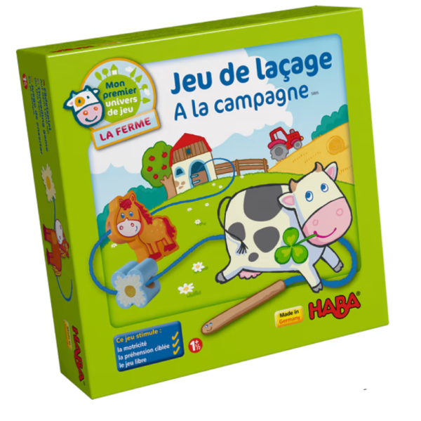 Jeu de lacage a la campagne