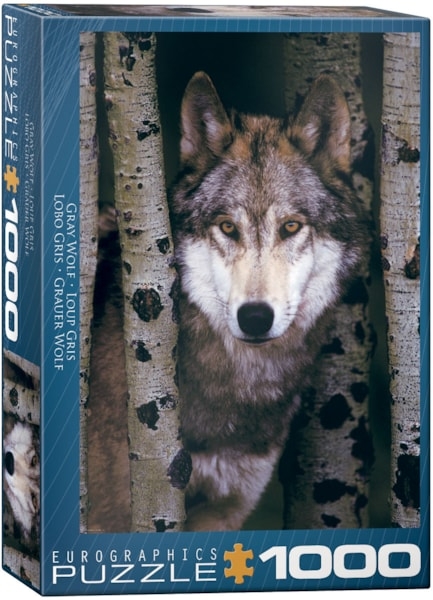 EUROGRAPHICS PUZZLE GRAY WOLF