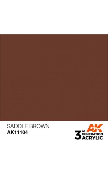 AK11104 - SADDLE BROWN – STANDARD