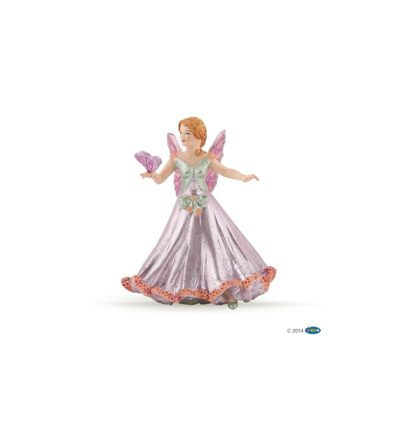 Elfe papillon rose