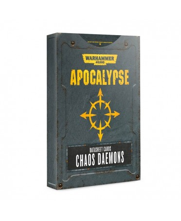 Apocalypse : Chaos Space Marines Datasheet Cards