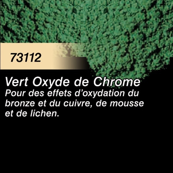 Pigment vert oxyde de chrome