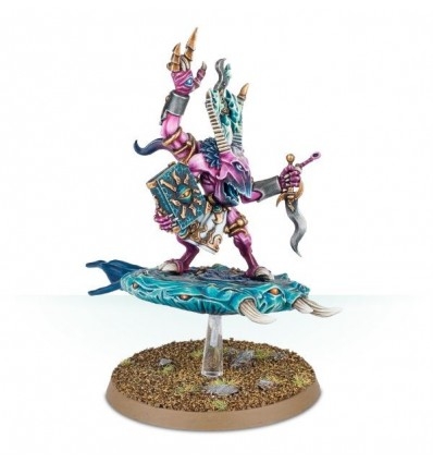 Daemons of Tzeentch - Herald on disc