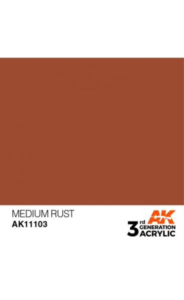 AK11103 - MEDIUM RUST – STANDARD