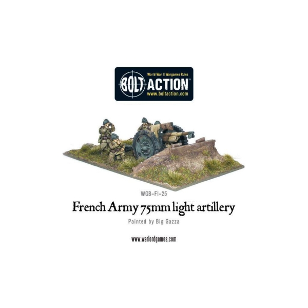 French Army 75mm Light Artillery