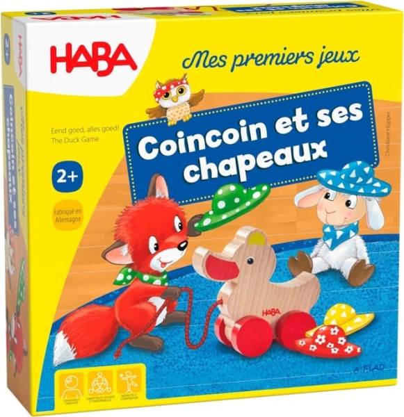 Mes premiers jeux Coincoin et ses chapeaux -