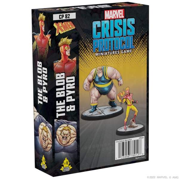 Marvel Crisis Protocol - The Blop and Pyro