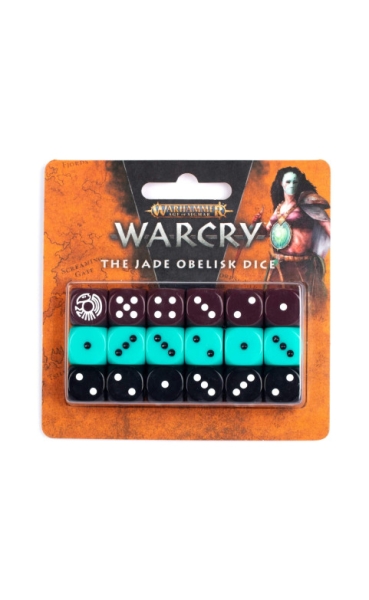 Warcry - The Jade obelisk dice