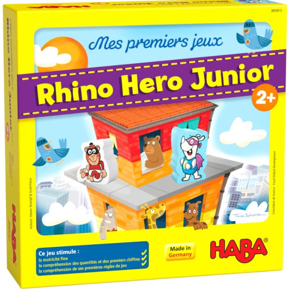 Mes premiers jeux – Rhino Hero Junior