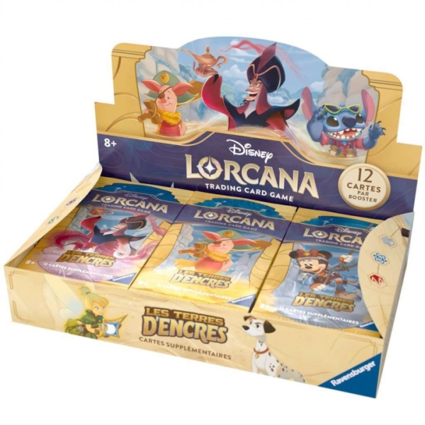 Disney Lorcana : Les Terres d'Encres - Display de 24 boosters