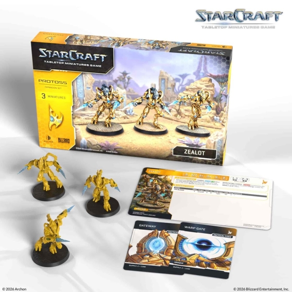 Starcraft ZEALOT - PROTOSS - EXPANSION SET