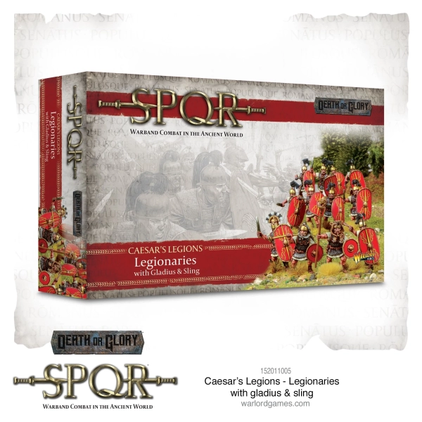 SPQR: Legionaries with gladius & sling