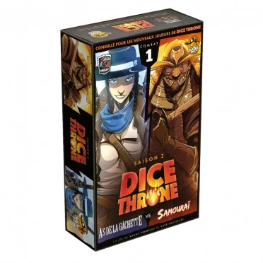 Dice Throne S2- As de la gâchette vs Samouraï