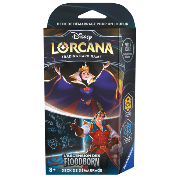 Disney Lorcana : Deck De Démarrage La Méchante Reine / Gaston - Deuxième Chapitre