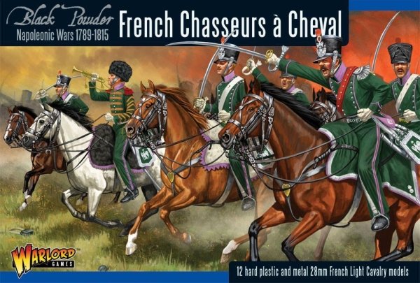 Napoleonic French chasseurs à cheval