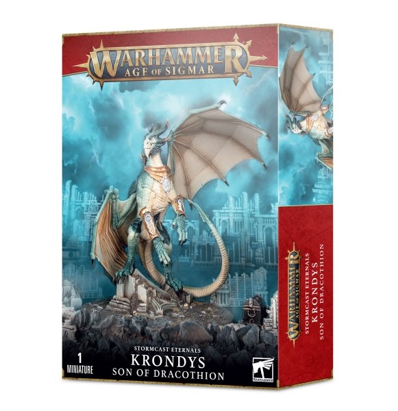 Stormcast eternels Krondys son of dracothion