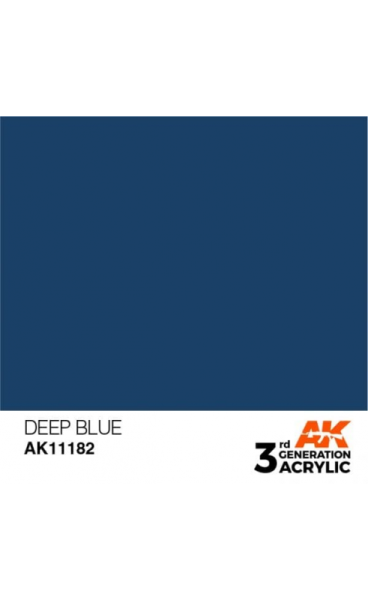AK11182 - DEEP BLUE – INTENSE