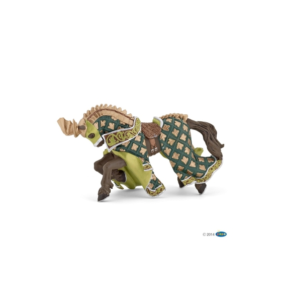 Cheval du Maître des armes cimier dragon