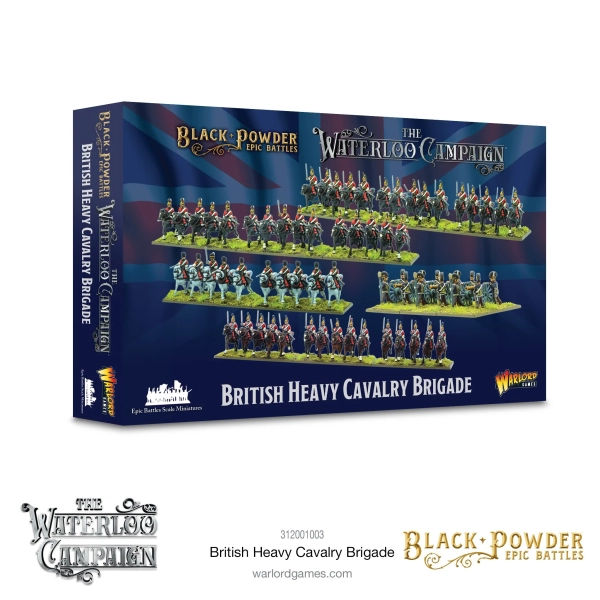 The Waterloo campaign - British heavy cavalry brigade
