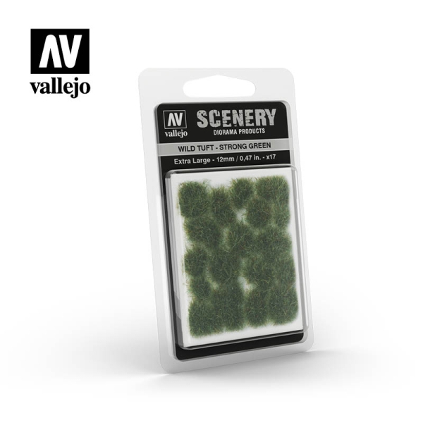 wild tuft strong green
