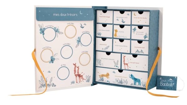 Coffret naissance Sous mon baobab Détails