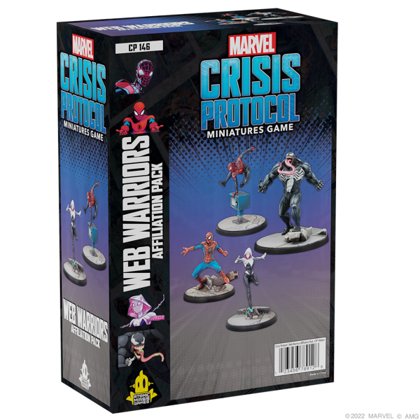 Marvel Crisis Protocol - Web warriors - Affiliation pack