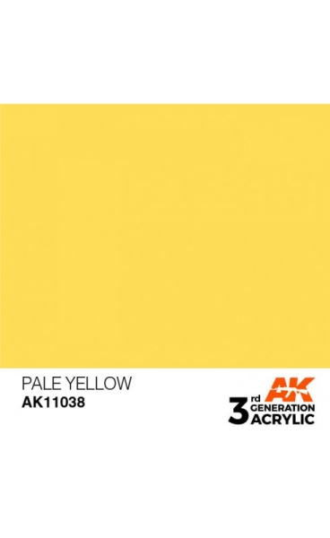 AK11038 - PALE YELLOW – STANDARD
