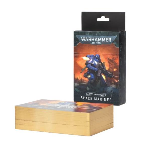 CARTES TECHNIQUES: SPACE MARINES (FRA)