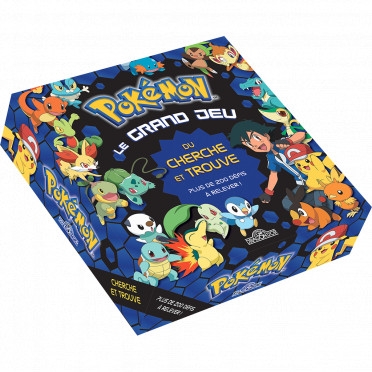 POKEMON LE GRAND JEU DU CHERCHE ET TROUVE