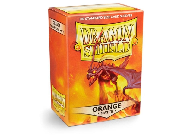 Dragon shield - orange matte