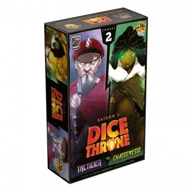 Dice Throne Saison 2- Tacticien vs Chasseresse