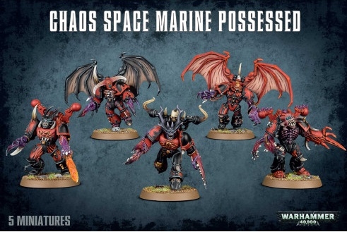Space Marines du Chaos Possédés