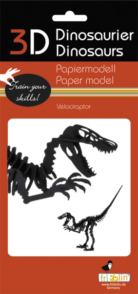 Modèle papier 3D - Velociraptor
