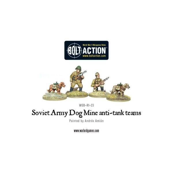Soviet Army Dog Mine Anti-Tank Teams